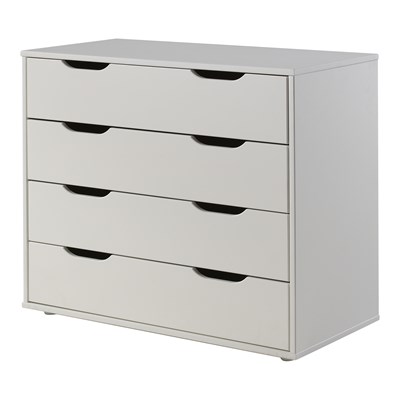 Chambres complètes-Cette PINO-combinaison se compose des éléments suivants  PINO lit compact blan-5