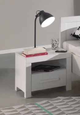 Chambres complètes-Combinaison de chambre d'enfant Erik 8-blanc de la collection erik-Vipack-mail-12