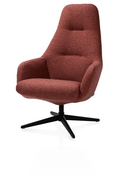 Fauteuils pivotants-Vernon, fauteuil pivotant - dossier haut-Xooon-mailleux-1