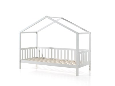 Chambres complètes-Combinaison de chambre d'enfant Dallas blanc-Vipack-mailleux-3