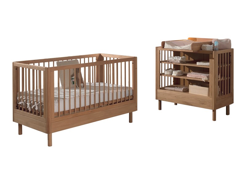 Chambres complètes-Combinaison de chambre d'enfant Forrest Oak 2-chêne-Vipack-mailleux-0