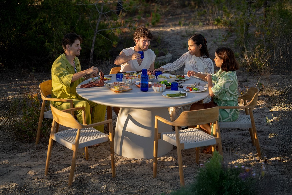 jati kebon - tofino teak collection - dome collection