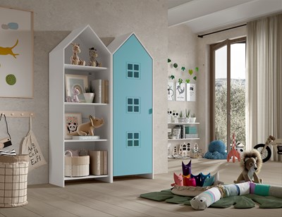 Chambres complètes-Combinaison de chambre d'enfant Casami 0-Vipack-mailleux-1