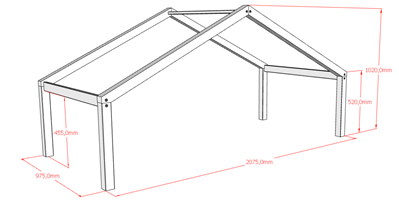 Kit de conversion-SEDA TOIT POUR SDKB9010-Vipack-mailleux-2