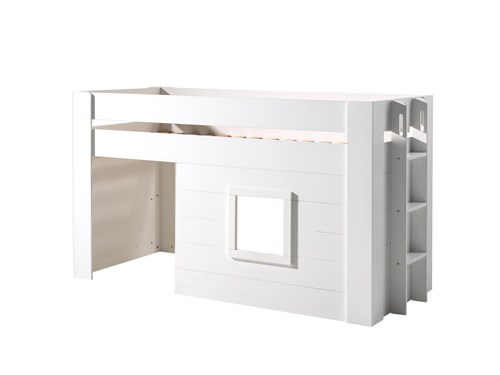 Lit mi-hauteur-NOAH LIT MI-HAUTEUR 90 x 200 cm BLANC-Vipack-mailleux-0