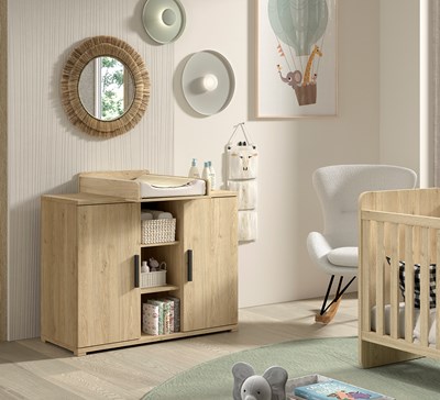 Chambres complètes-Combinaison de chambre d'enfant Sam 2-Vipack-mailleux-1