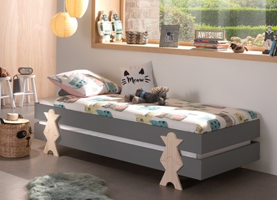 Chambres complètes-Combinaison de chambre d'enfant Modulo 3-Vipack-mailleux-7