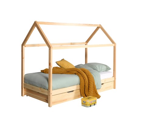 Chambres complètes-Combinaison de chambre d'enfant Dallas,Out Of Collection bois naturel-Vipack-m-0