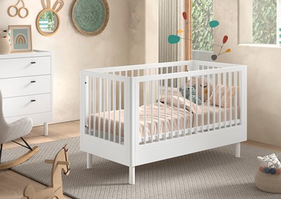 Chambres complètes-Combinaison de chambre d'enfant Forrest Beech 5-hêtre laqué blanc-Vipack-maill-7