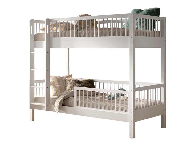 Chambres complètes-Combinaison de chambre d'enfant Forrest Beech hêtre laqué blanc-Vipack-mailleu-0