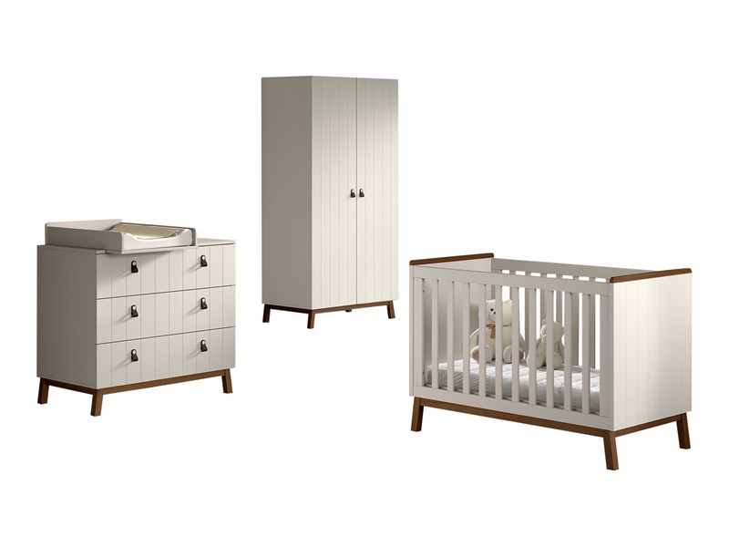 Chambres complètes-Combinaison de chambre d'enfant Sezane 4-clay-Vipack-mailleux-0