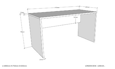Bureau-LONDON BUREAU BLANC-Vipack-mailleux-2