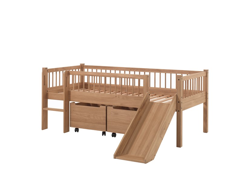 Chambres complètes-Combinaison de chambre d'enfant Forrest Oak chêne-Vipack-mailleux-0