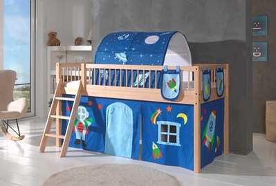 Chambres complètes-Combinaison de chambre d'enfant Forrest Beech hêtre naturel-Vipack-mailleux-1