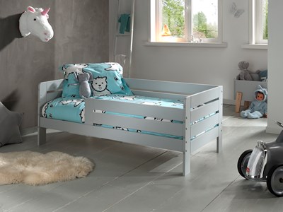 Lit enfant-TOD LIT JUNIOR (71) 70 x 140 cm GRIS-Vipack-mailleux-1