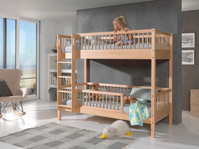Chambres complètes-Combinaison de chambre d'enfant Forrest Beech hêtre nature-Vipack-mailleux-5