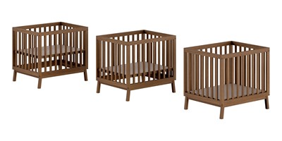 Parc bébé-SEZANE PARC BÉBÉ 95 x 75 cm NOIX-Vipack-mailleux-3