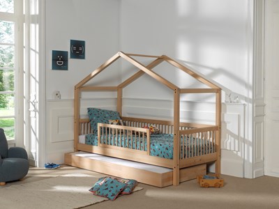 Chambres complètes-Combinaison de chambre d'enfant Forrest Beech hêtre nature-Vipack-mailleux-1