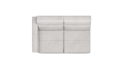 Canapés d'angles-Fiskardo, 2-places - small - accoudoir gauche-Xooon-mailleux-1