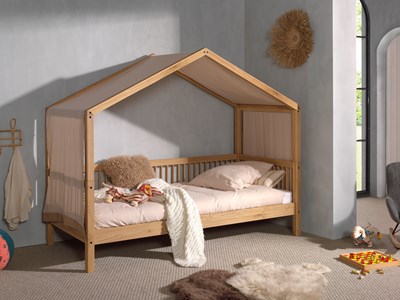 Chambres complètes-Combinaison de chambre d'enfant Forrest Oak chêne-Vipack-mailleux-1