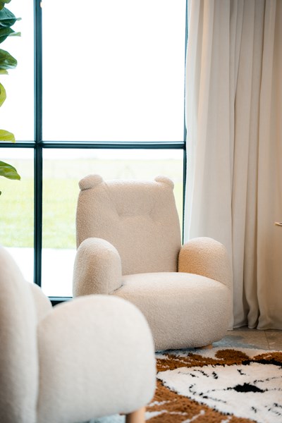 Chaise à bascule-ROCKY SOFA OURS MINI BOUCLÉ DAVIS BEIGE-Vipack-mailleux-4