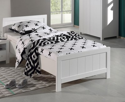 Lit enfant-ERIK LIT 90 x 200 cm BLANC-Vipack-mailleux-3