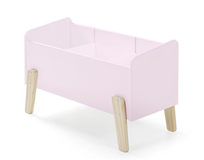 Chambres complètes-Combinaison de chambre d'enfant Kiddy 3-rose-Vipack-mailleux-4