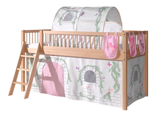 Chambres complètes-Combinaison de chambre d'enfant Forrest Beech hêtre naturel-Vipack-mailleux-0