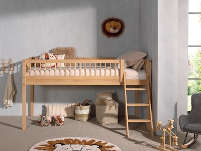Chambres complètes-Combinaison de chambre d'enfant Forrest Oak chêne-Vipack-mailleux-9