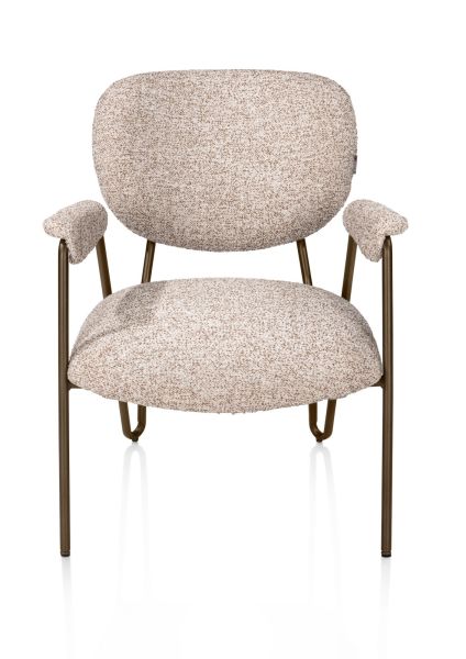 Fauteuils tissu-Joan, fauteuil - ressorts ensaches - selected choices-Xooon-mailleux-0