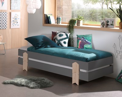 Chambres complètes-Combinaison de chambre d'enfant Modulo 2-Vipack-mailleux-6