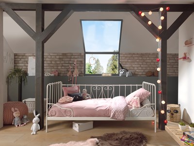 Lit enfant-ALICE LIT CAPITAINE 90 x 200 cm BLANC-Vipack-mailleux-4