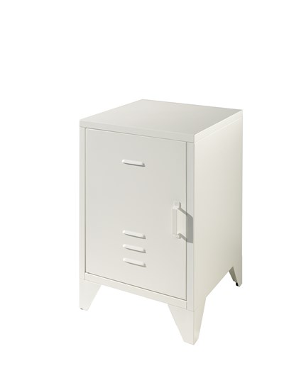 Chambres complètes-Combinaison de chambre d'enfant Bronxx blanc-Vipack-mailleux-5