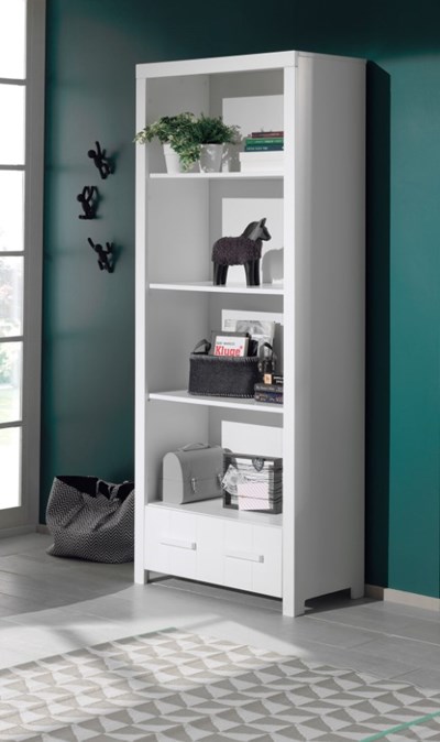Chambres complètes-Combinaison de chambre d'enfant Erik 9-blanc de la collection erik-Vipack-mail-14