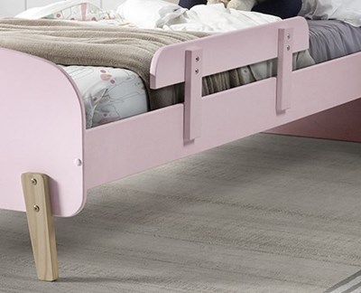 Chambres complètes-Combinaison de chambre d'enfant Kiddy 3-rose-Vipack-mailleux-12