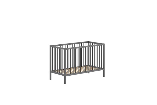 Lit bébé-DINO LIT BÉBÉ 60 x 120 cm ANTHRACITE-Vipack-mailleux-0