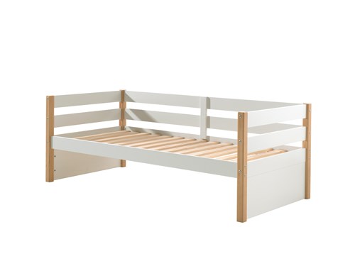 Lit enfant-MARGRIT LIT CAPITAINE (90) 90 x 200 cm BLANC-Vipack-mailleux-0
