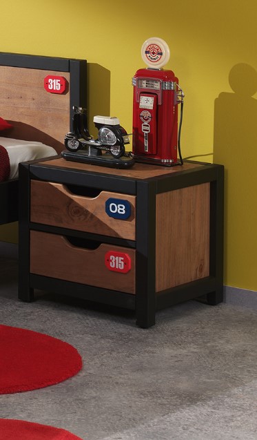 Chambres complètes-Combinaison de chambre d'enfant Alex 2-Vipack-mailleux-6