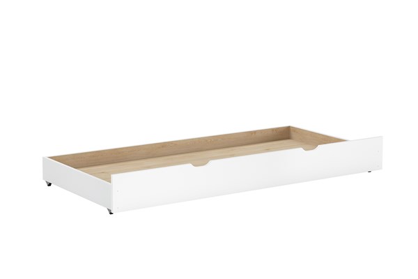 Tiroir-PRIMO LIT TIROIR 90 x 190 cm BLANC-Vipack-mailleux-0