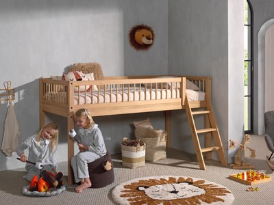 Chambres complètes-Combinaison de chambre d'enfant Forrest Oak chêne-Vipack-mailleux-10