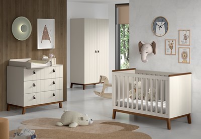 Chambres complètes-Combinaison de chambre d'enfant Sezane 4-clay-Vipack-mailleux-1