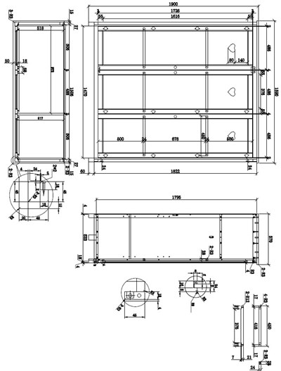 Chambres complètes-Combinaison de chambre d'enfant Amori 7-blanc-Vipack-mailleux-12