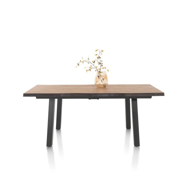 Tables à rallonge-Carreras-Evora, table à rallonge 160 (+ 50) x 100 cm-Henders & Hazel-mailleux-0