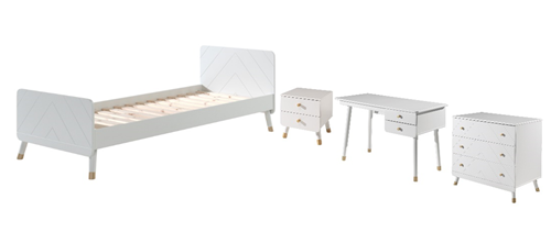 Chambres complètes-Combinaison de chambre d'enfant Billy 4-Vipack-mailleux-0