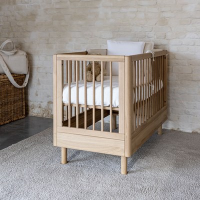 Lit bébé-FORREST LIT BÉBÉ 60 x 120 cm CHÊNE-Vipack-mailleux-6