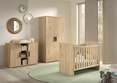 Chambres complètes-Combinaison de chambre d'enfant Sam 2-Vipack-mailleux-1