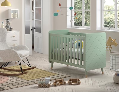 Lit bébé-BILLY LIT BÉBÉ 60 x 120 cm OLIVE GREEN-Vipack-mailleux-1