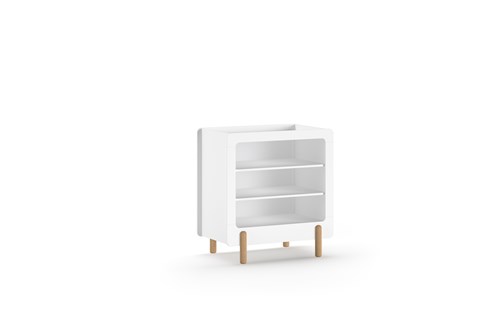 Commode-SMILE TABLE À LANGER BLANC-Vipack-mailleux-0