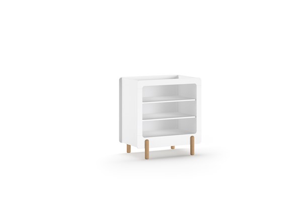 Commode-SMILE TABLE À LANGER BLANC-Vipack-mailleux-0