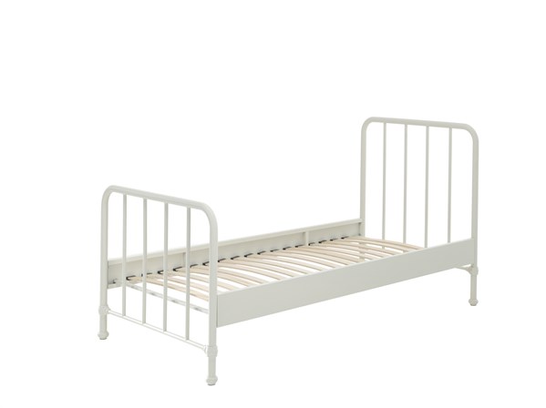 Lit enfant-BRONXX LIT 90 x 200 cm BLANC-Vipack-mailleux-0